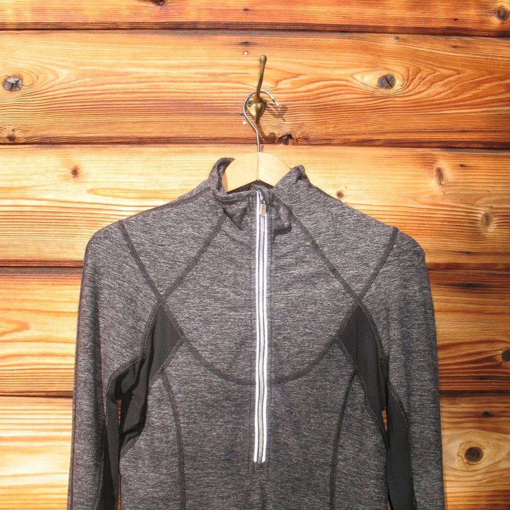 Lululemon Run Dash Halpf Zip Pullover Static Blac… - image 4